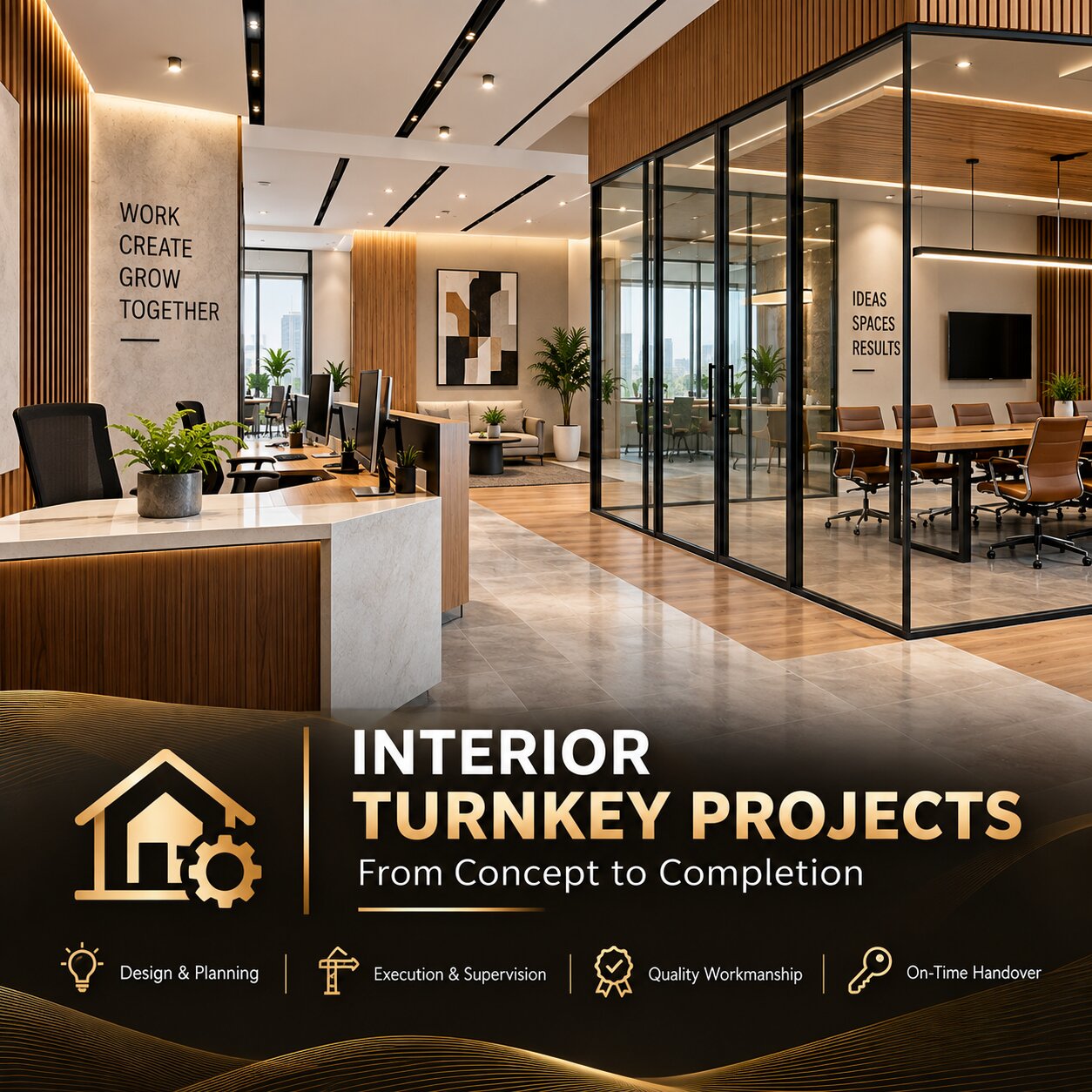 Turnkey Interior Projects